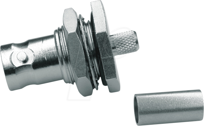 TG 100023393 - BNC-Kabeleinbaub. 50 Ohm für RG-58C/U crimp