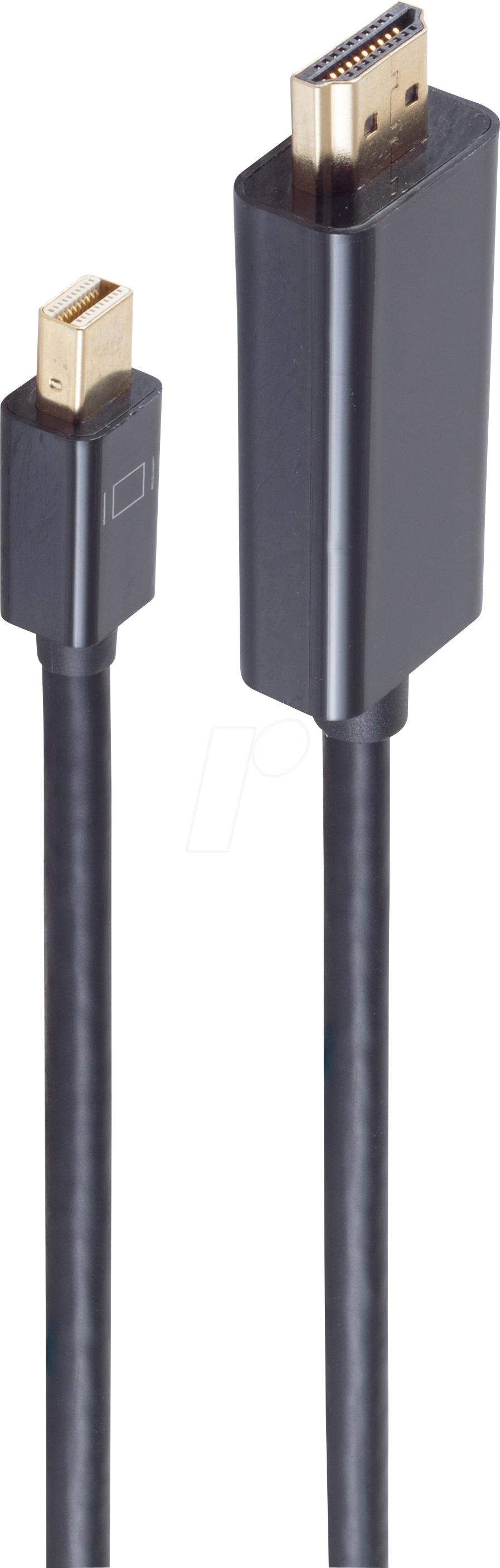 Thumbnail - SHVP BS10-53035 - Mini-Displayport 1.2 < HDMI Stecker UHD schwarz 2 m