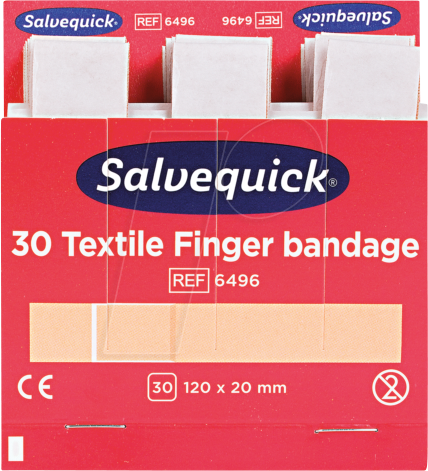 SNG 1009496 - Salvequick Fingerverband, elastisch, 30 Stück