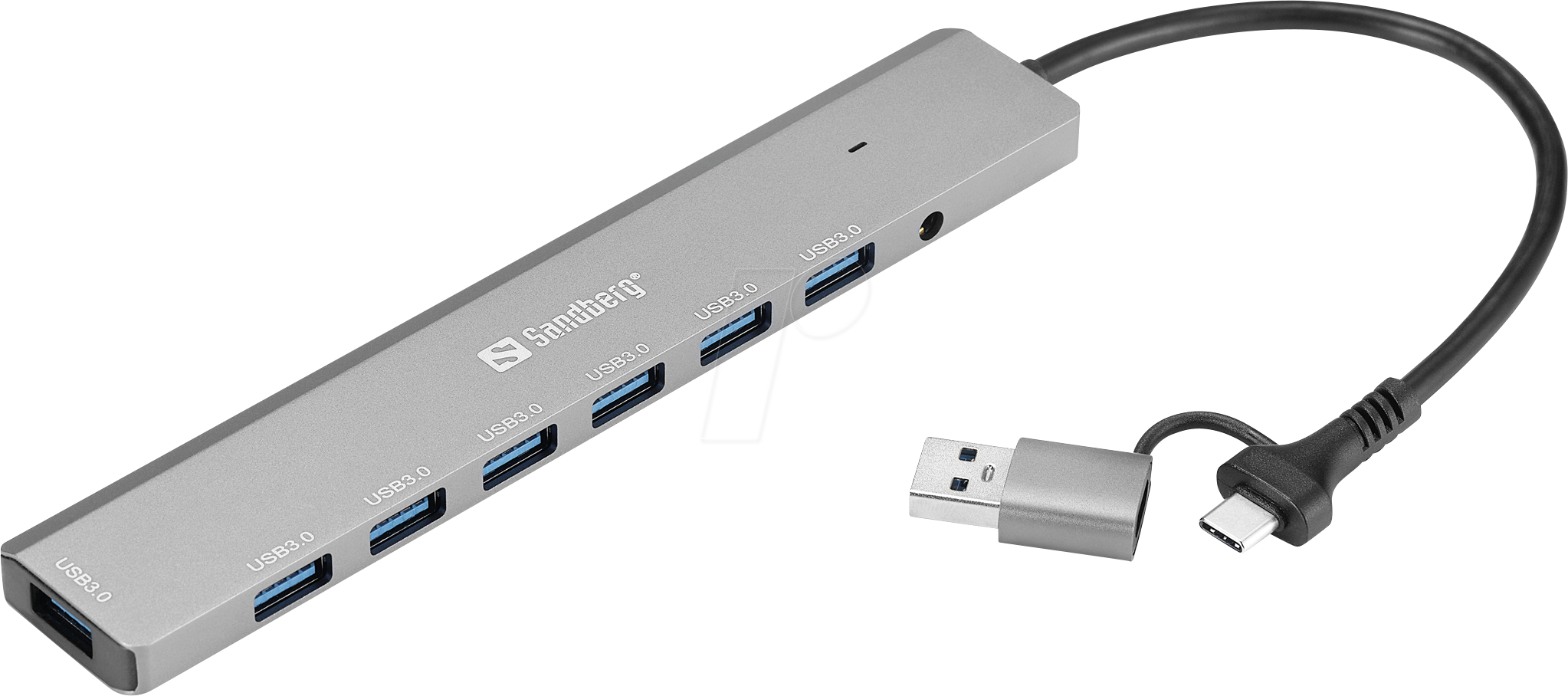 SANDBERG 136-66 - USB 3.0 Hub, 7x USB-A