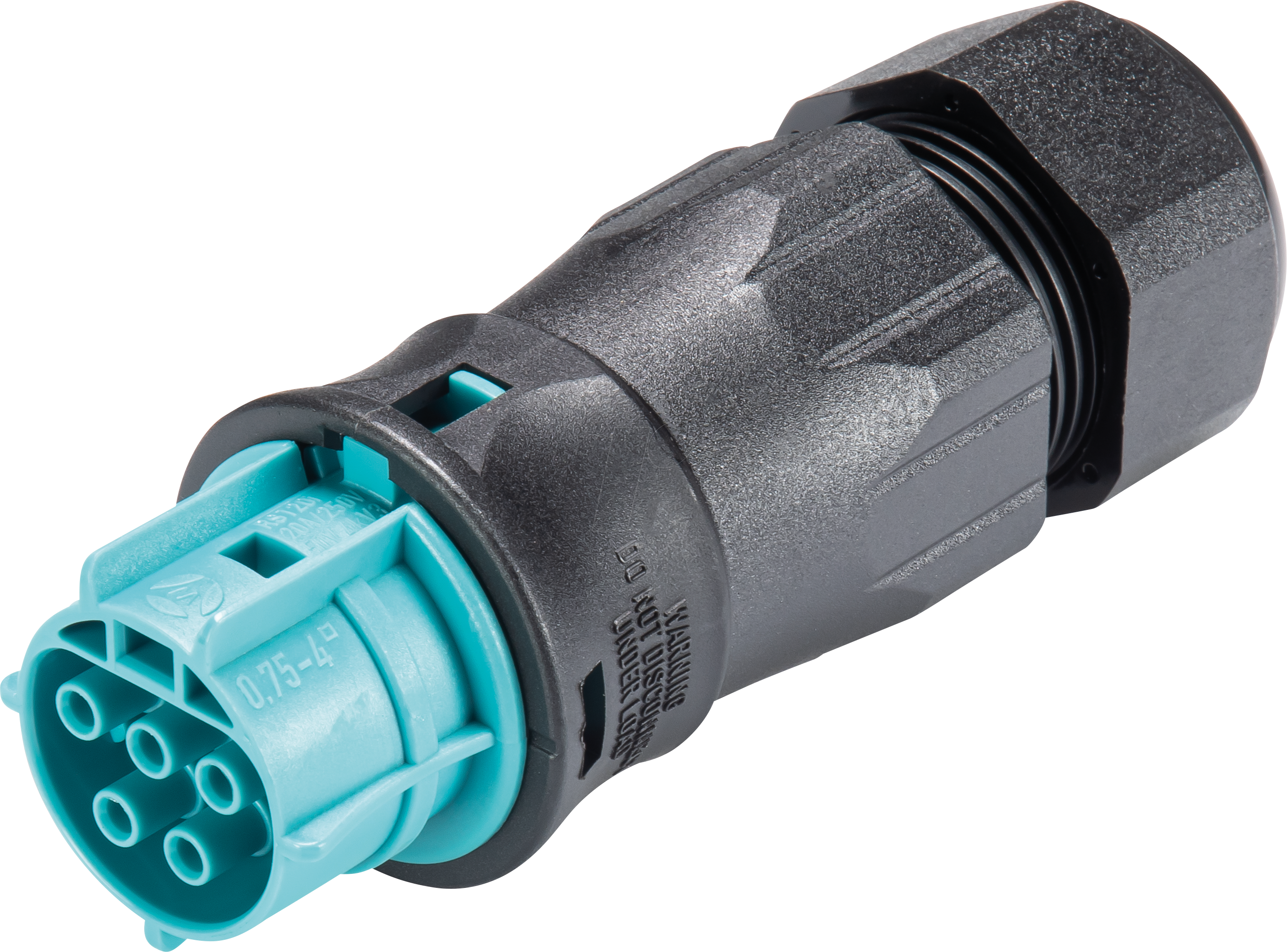 RST20I5 KB3 TB - Steckverbinder RST Classic 20i5, Buchse türkisblau