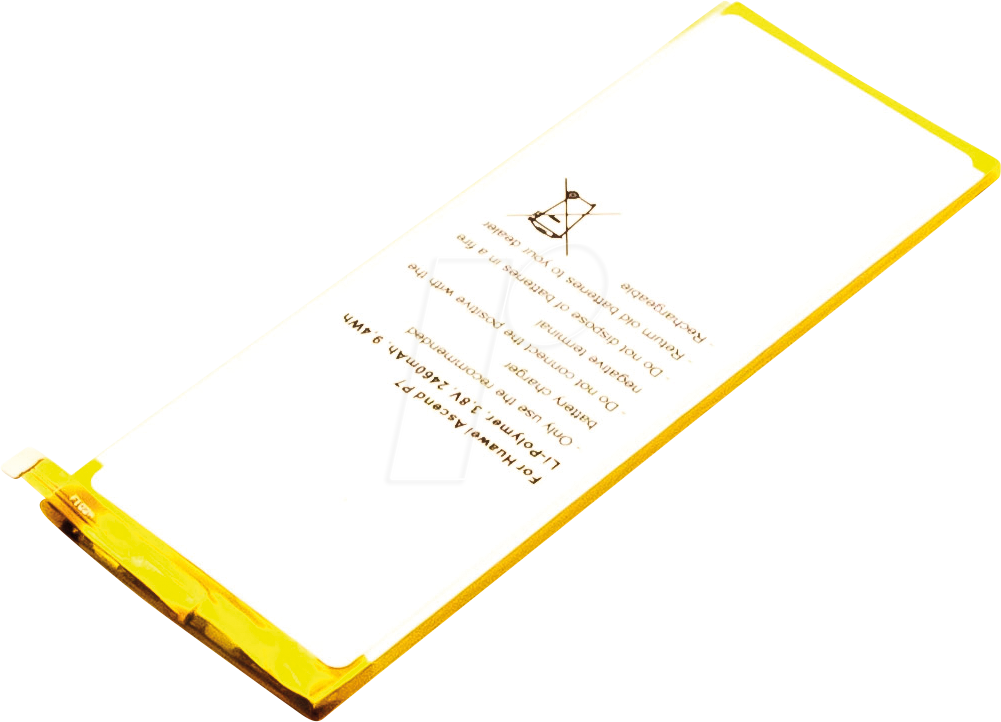 AKKU 30641 - Smartphone-Akku für Huawei-Geräte, Li-Po, 2460 mAh