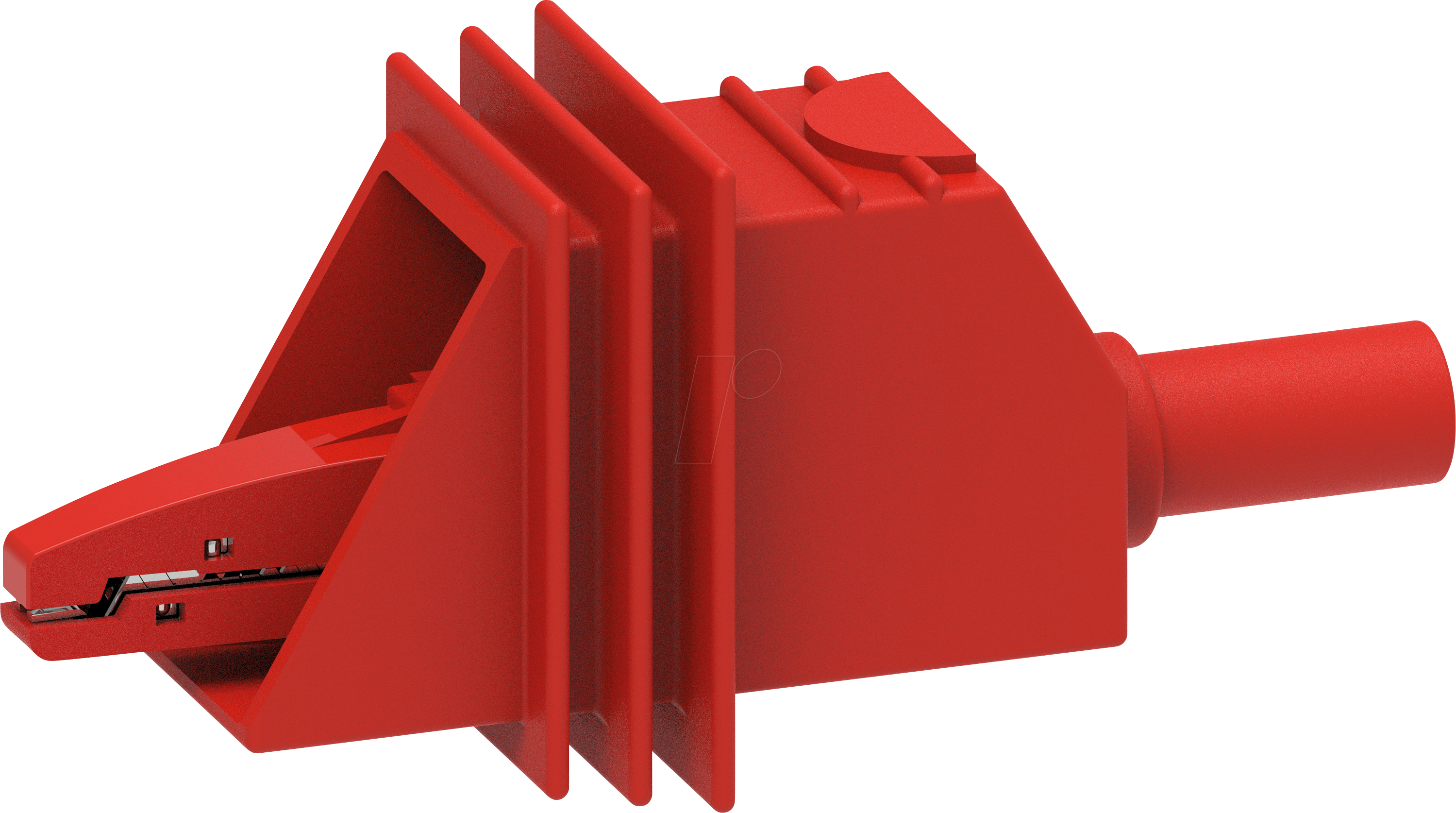 PJP 5450-HT-R - Krokodilklemme, Hochspannung, rot