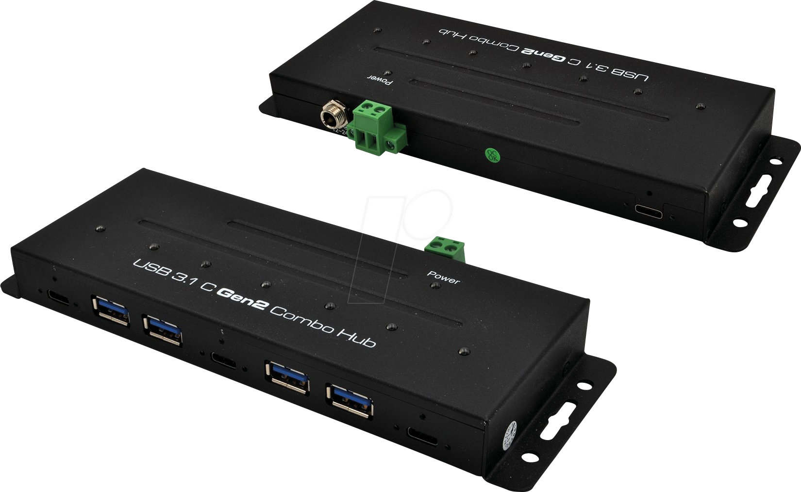 EXSYS 1247HMVS - USB 3.2 Gen 2x1 7 Port Hub, 3xUSB-C, 4x USB-A