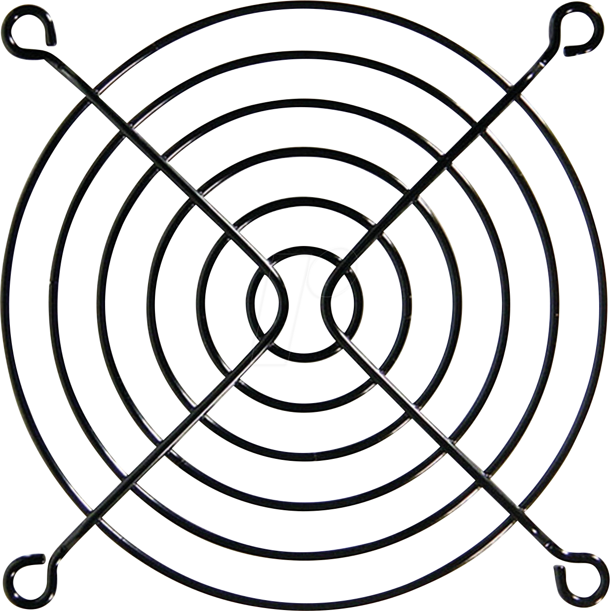 KOLINK 02289 - Kolink Lüftergitter Classic 92 mm - schwarz