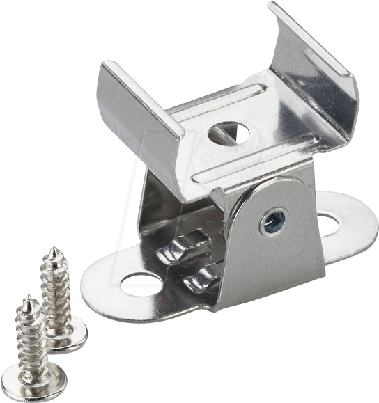 BARTH 50990191 - Halteklammernset Edelstahl schwenkbar