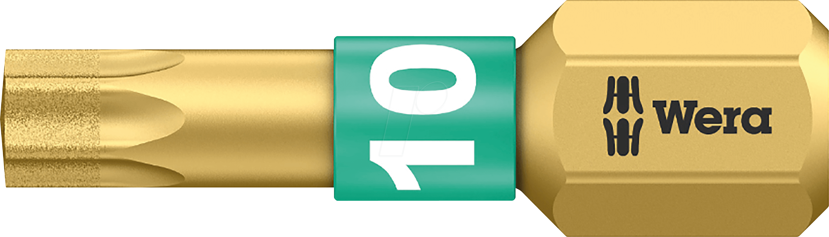 WERA 05066100001 - Bit TORX (TX), T10 x 25 mm, Torsion, Diamant
