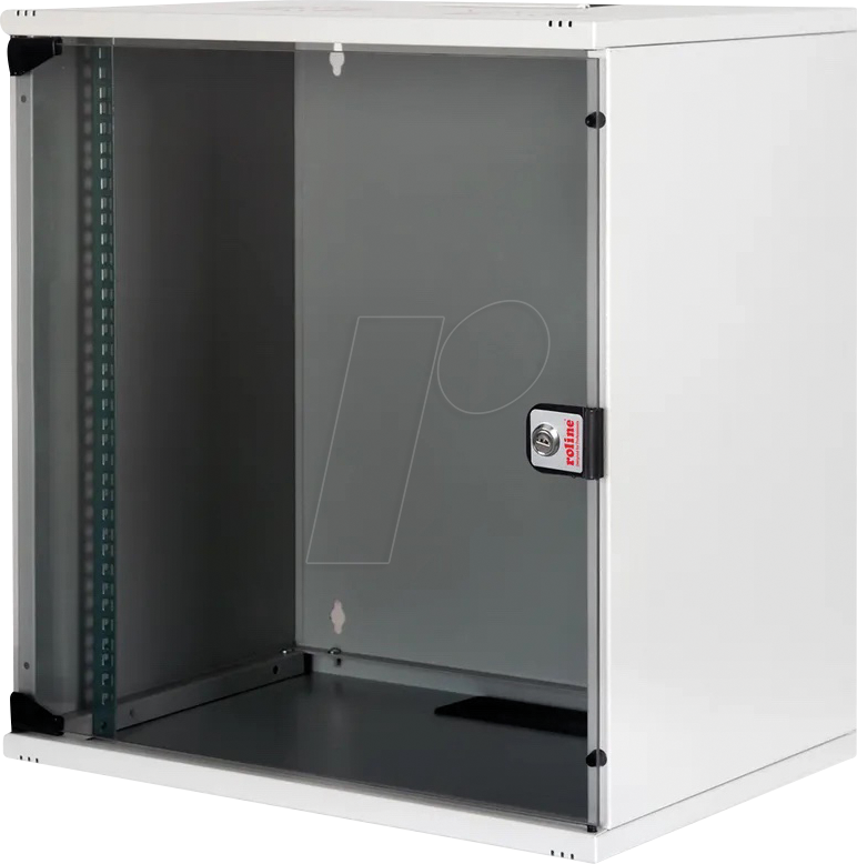 ROLINE 26210018 - 19'' Wandgehäuse, 12 HE, Tiefe 400mm, grau