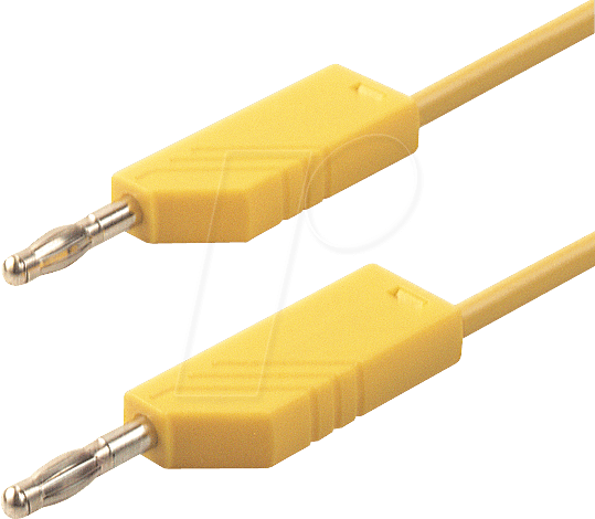 MLN SIL 25 1 GE - Silikon-Messleitung, 1,0 mm², 0,25 m, gelb