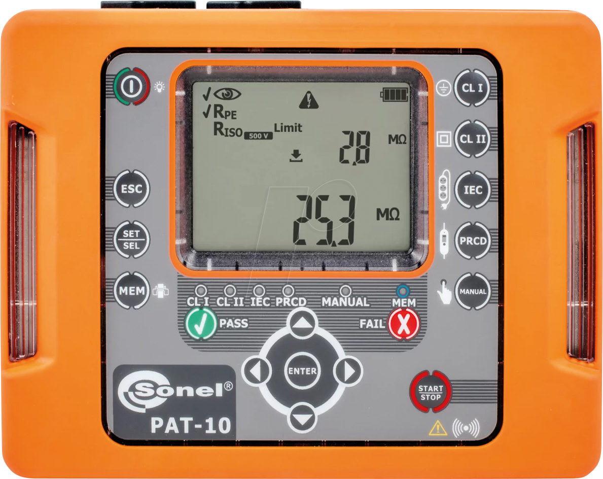 SONEL PAT-10 - Gerätetester nach DIN VDE 0701-0702, PAT-10