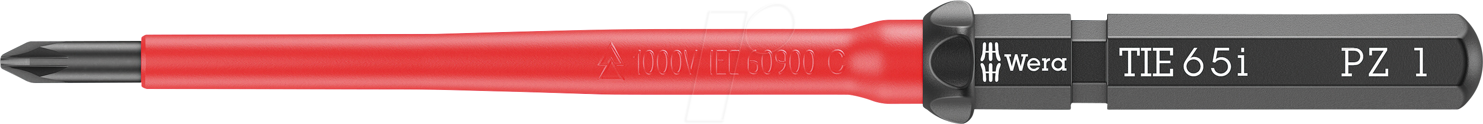 WERA 05006524001 - Wechselklinge Kraftform Kompakt, VDE 65 i, Kreuzschlitz (PZ), 1