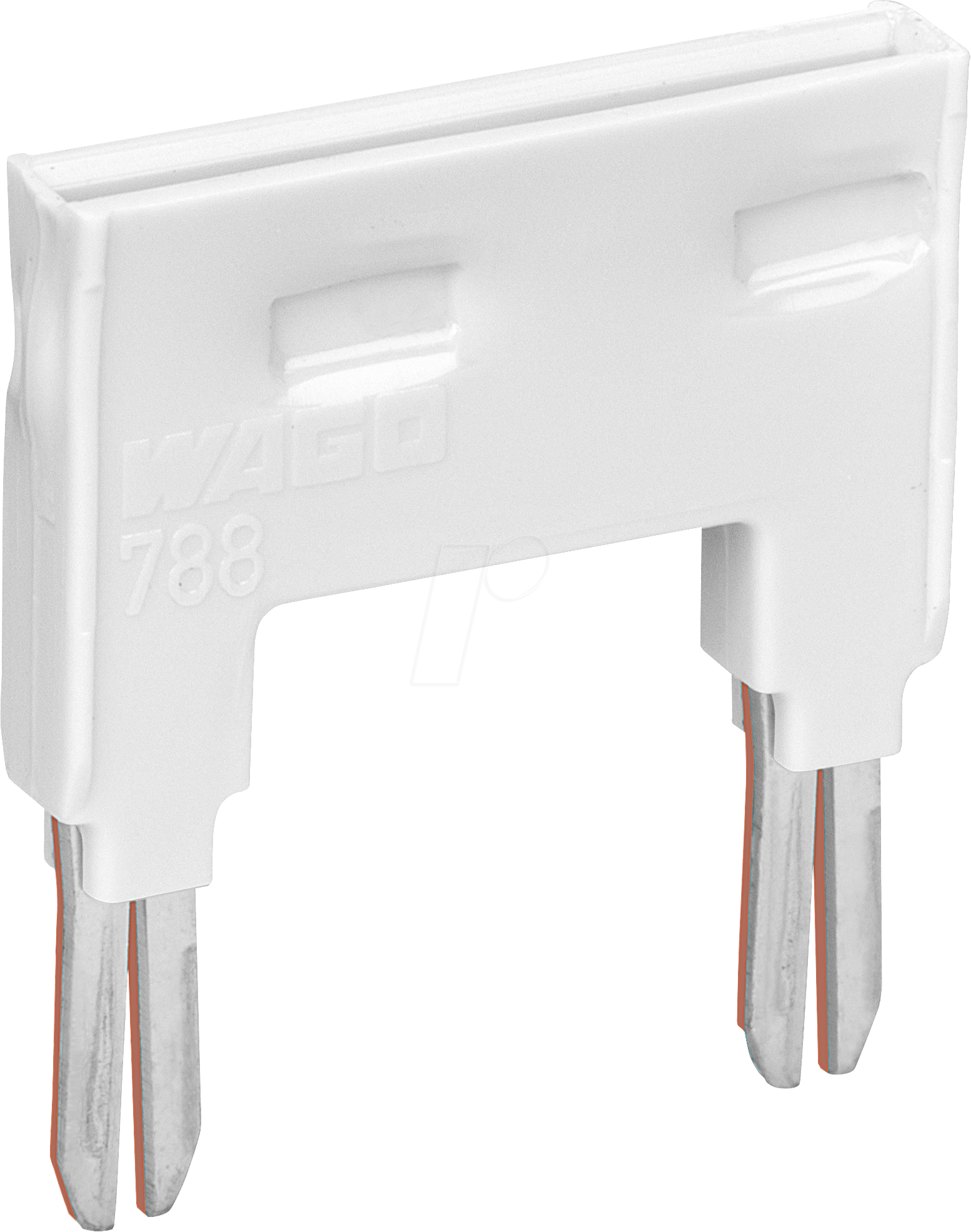 WAGO 788-113 - Brückungskamm, 2-fach, isoliert