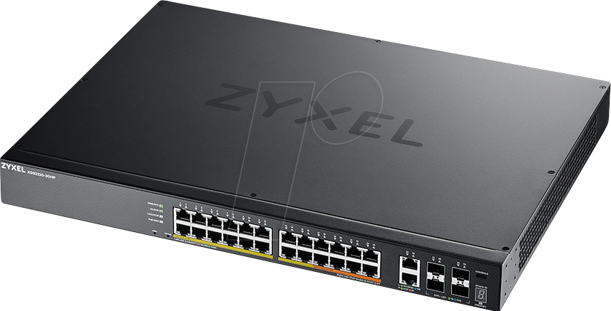 Thumbnail - ZYXEL XGS22230HP - Switch, 24-Port, Gigabit Ethernet, PoE+