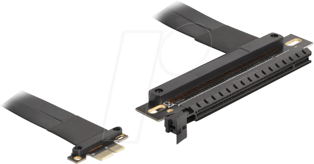 DELOCK 81505 - Riser Karte PCIe 3.0 x1 > x16, 30 cm Kabel