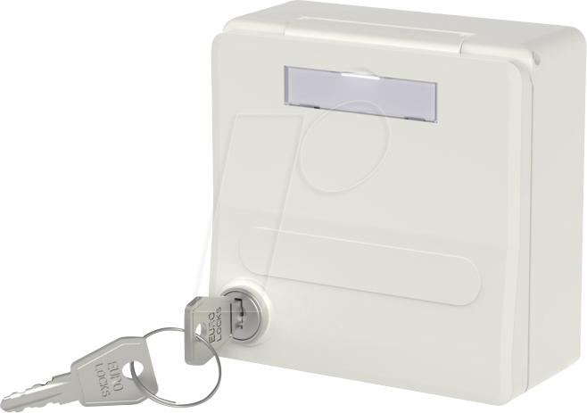 BTR 1309471002KI - Modul Gehäuse, Unterputz, Keystone, 2-Port, mit Klappdeckel