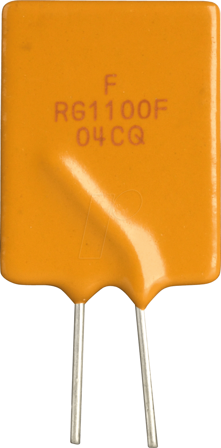 PTC FRG110016F - PTC-Sicherung, radial, 16V, 11A, rückstellend