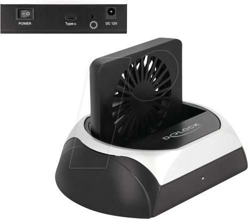 DELOCK 64280 - Dockingstation für 1x 2,5''/3,5''/M.2 SATA/NVMe