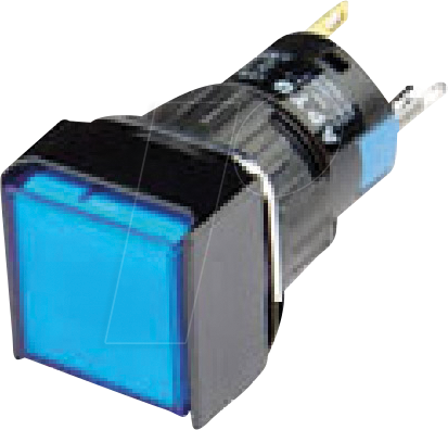 BARTH 58520111 - LED-Signall. quadr 18x18 rot 12V IP40