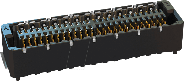 ZERO8 52 P 4,85 - Zero8 s gerade 4.85mm shield 52 polig, Socket, LOW, geschirmt