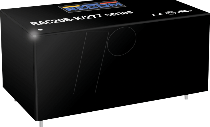 RAC20E-24SK-277 - AC/DC-Wandler, 20 W, 85-305 V AC, 24 V DC, Modul