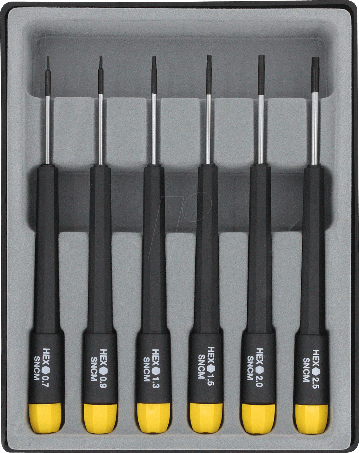 DONAU 280-63 - Schraubendrehersatz Sechskant metrisch, 6-teilig