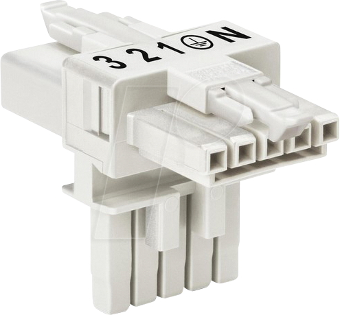 WAGO 890-671 - WINSTA® MINI T-Verteiler, 5 polig