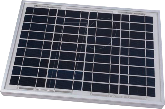 SOL10P - Solarpanel, 10 W, 12V