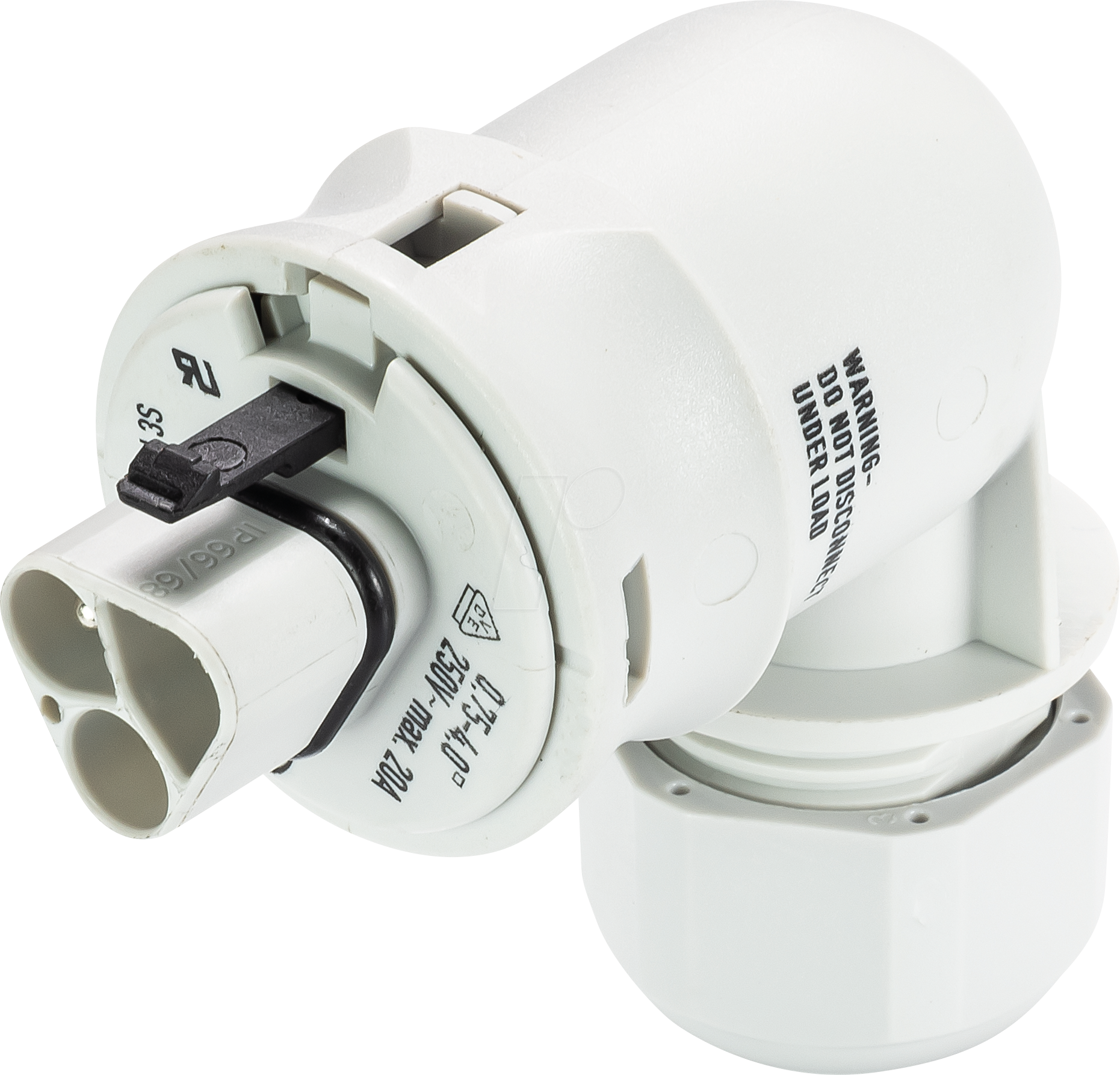 RST20I3 KS3 90L - Steckverbinder RST Classic 20i3, Stecker, lichtgrau