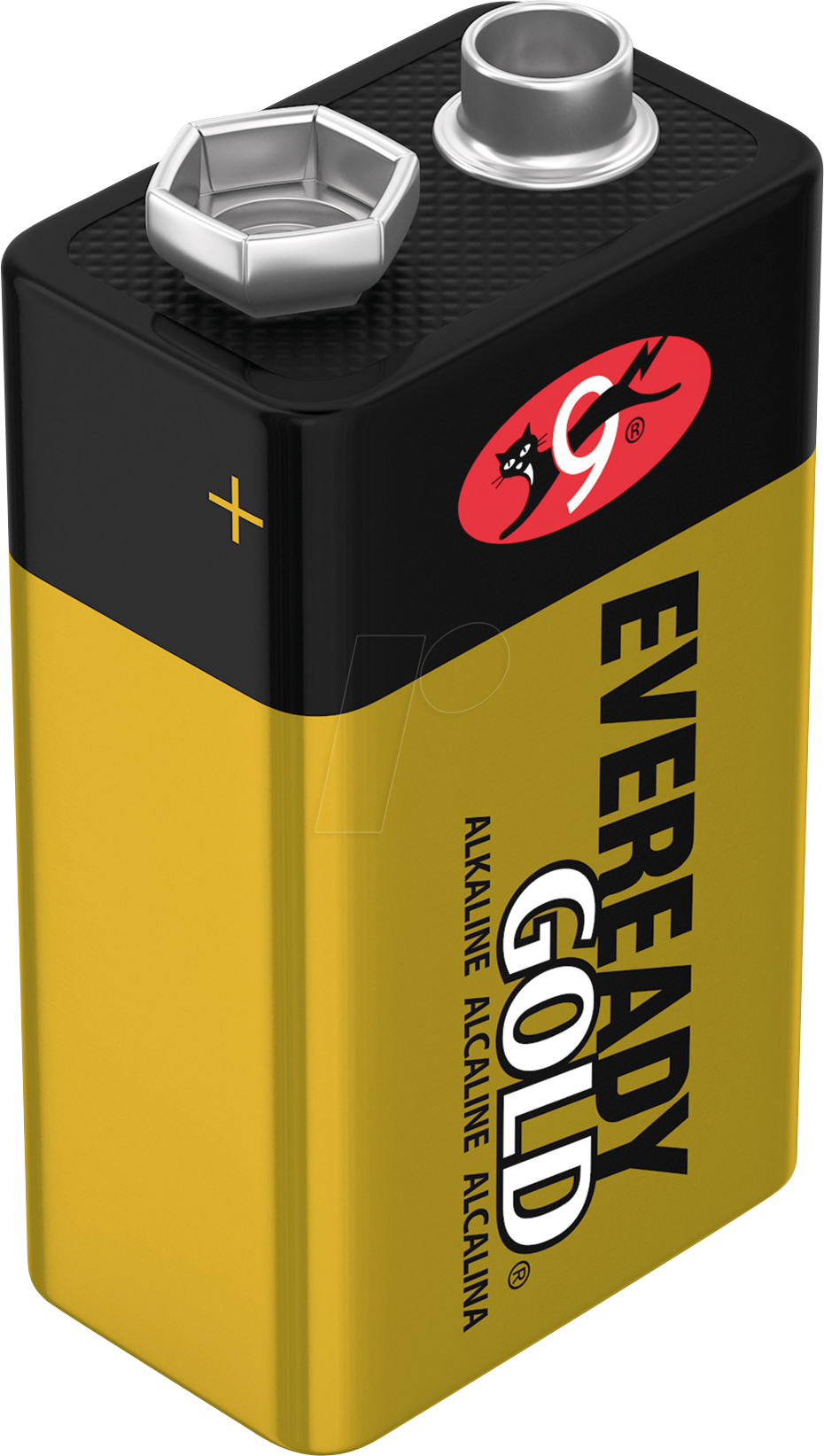 ERG AL 9V - Eveready Gold, Alkaline Batterie, 9-V-Block, 1er-Pack