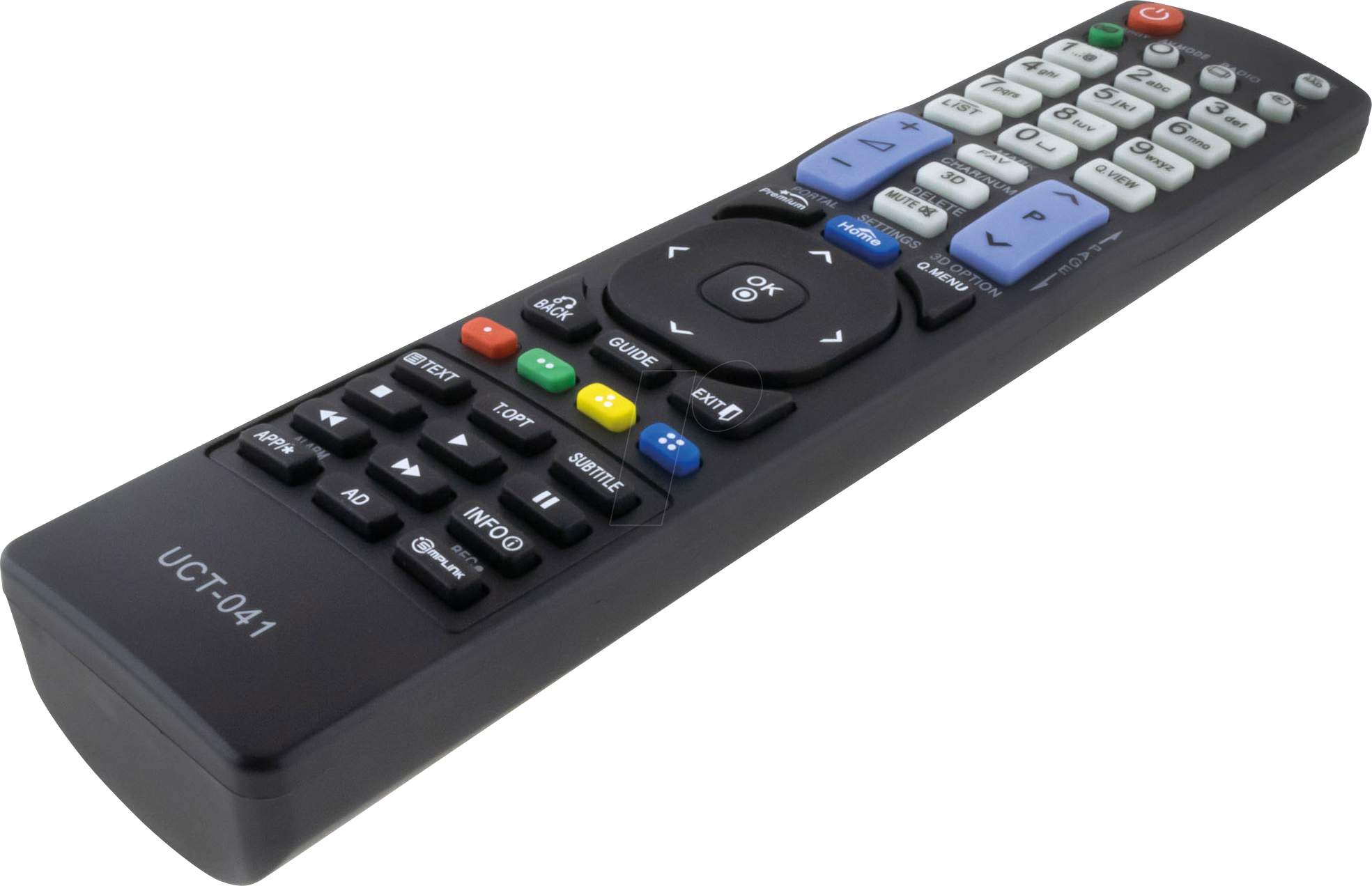 MAHA 84453 - Ersatzfernbedienung für LG 3D-Universal UCT-41