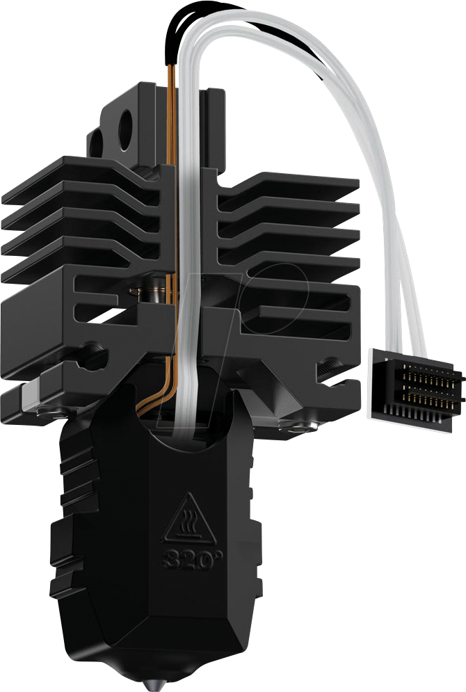 PHA 6248D0001 - 3D Druck, Hotend 0,4 mm + Wärmebrücke, für Bambu Lab P1 Serie