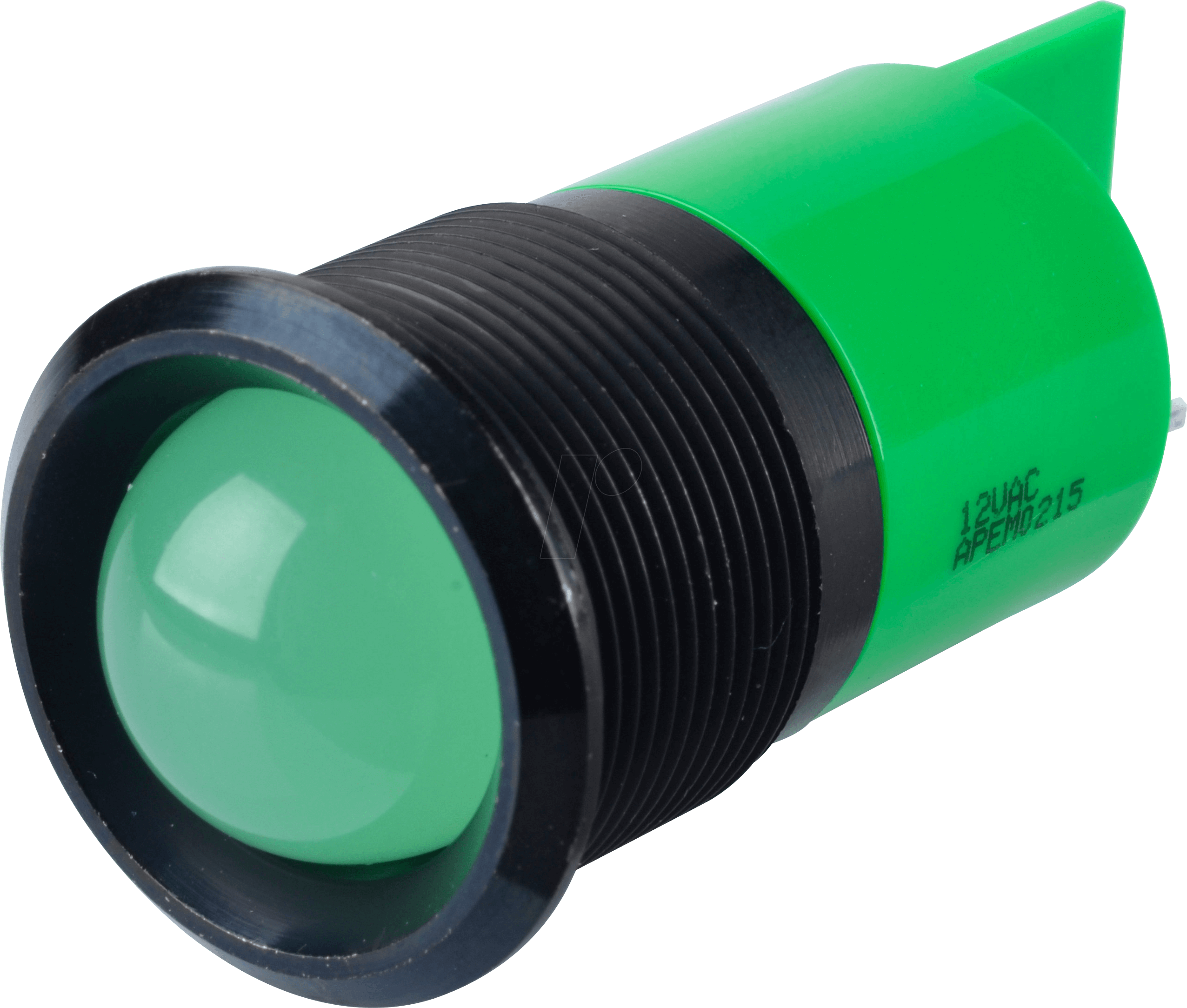 Thumbnail - APM Q22P1B G220E - LED-Signalleuchte, grün, 220 V, Ø 22 mm, vorstehend, FASTON