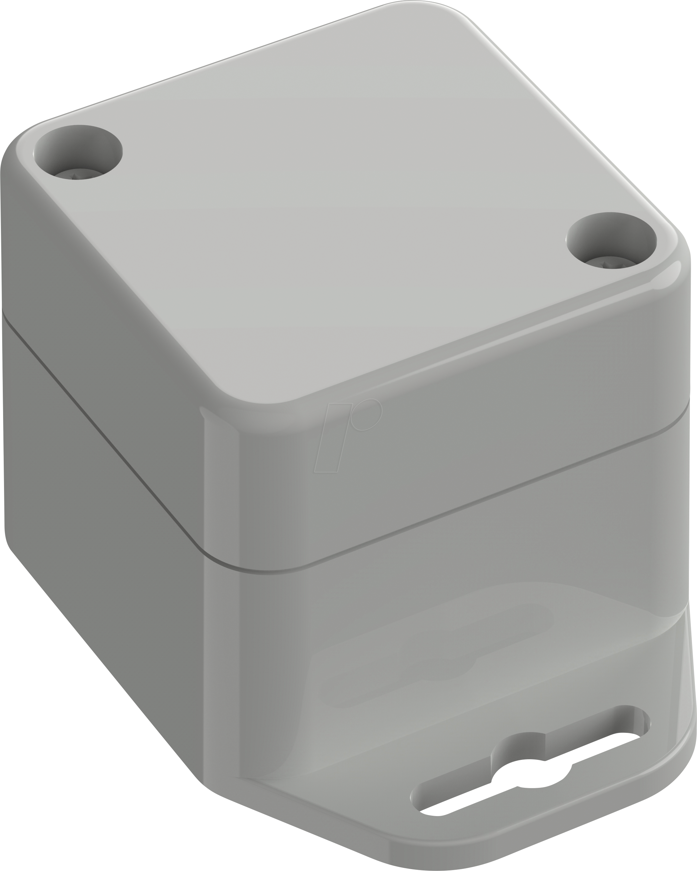 6U07050504517 - Industriegehäuse, 44,8 x 44,8 x 40,1mm, IP65, lichtgrau