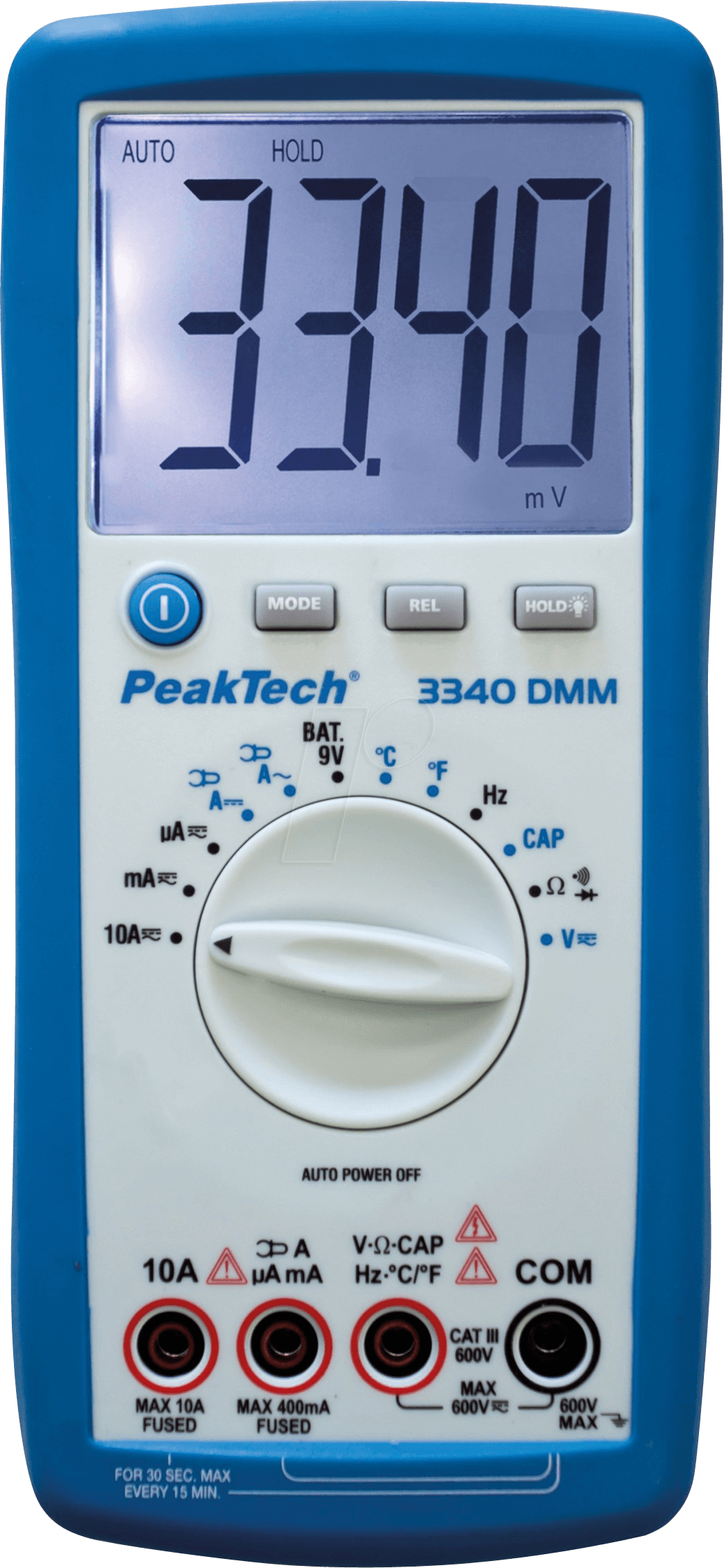 PEAKTECH 3340 - Multimeter, digital, 3999 Counts