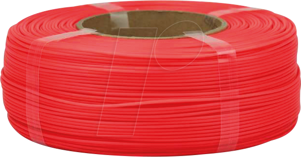 M4P 20023 - Filament, PLA, 1,75 mm, Leuchtrot, 1 kg, Refill