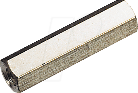 DI 30MM - Distanzhülsen, Metall, 6-Kant, M3, 30mm