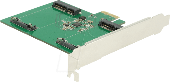 DELOCK 89479 - PCIe Card > 2x mSATA