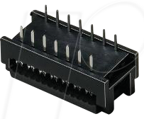 KK16025C - IC-Sockel für Flachband, Dual-Inline, 16-polig