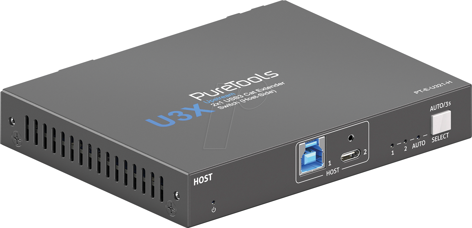 Thumbnail - PURE PT-E-U321-H - USB Industrie Extender Switch, HDBaseT, Host