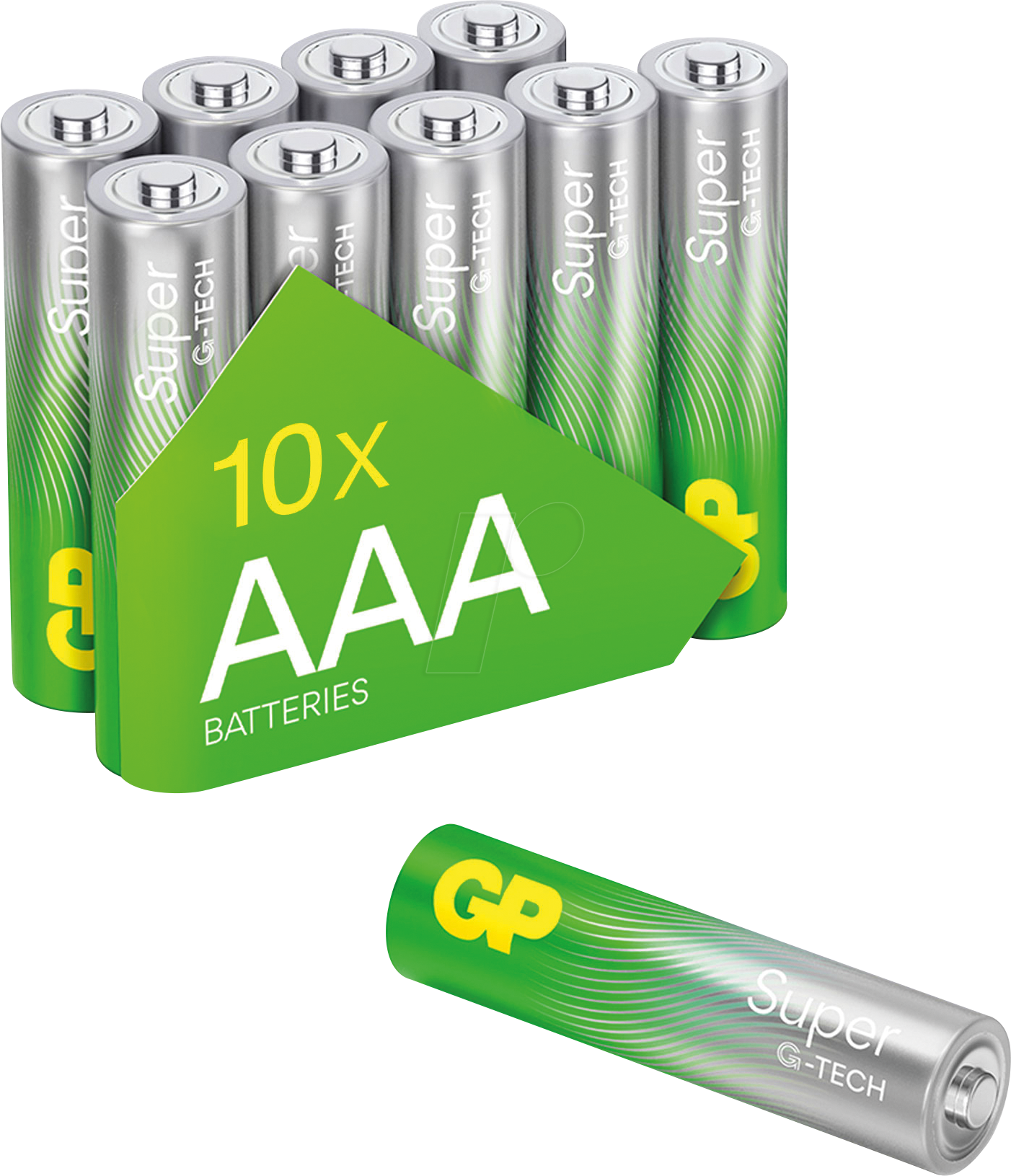 GP S6+4 AAA - Super, Alkaline Batterie, AAA (Micro), 6+4-Pack