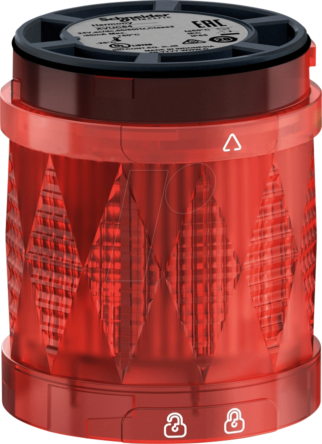 XVUC64 - LED-Leuchtelement, rot, Blitzlicht, 24V, für Signalsäule XVU