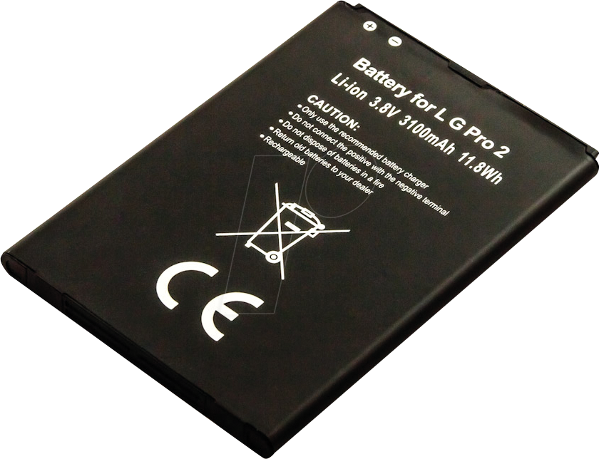 AKKU 10596 - Smartphone-Akku für LG-Geräte, Li-Ion, 3100 mAh