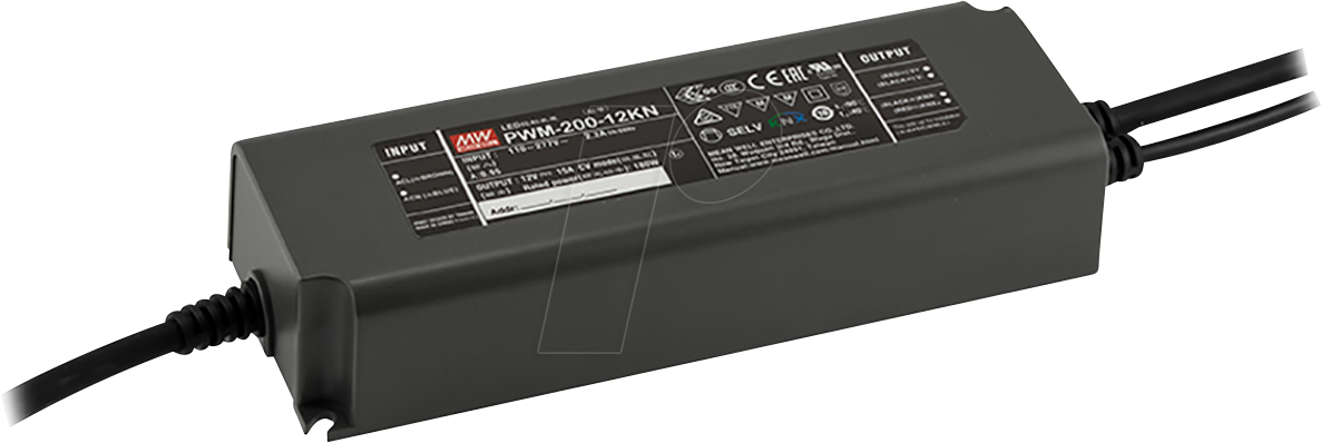 MW PWM-200-48KN - LED-Netzteil, 200,1 W, 48 V, 4,17 A, KNX