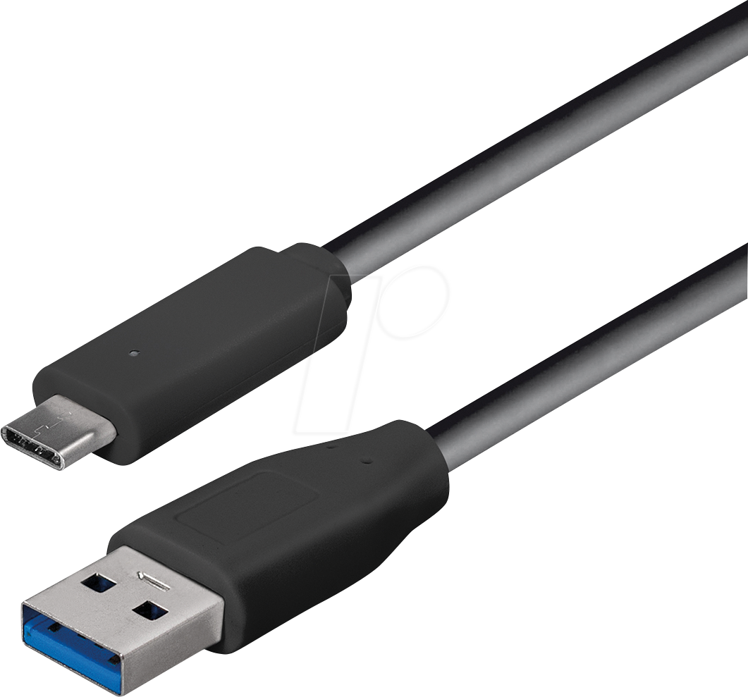 MATR C511-1L - USB 5 Gb/s Kabel, A Stecker auf C Stecker, LED, 1 m