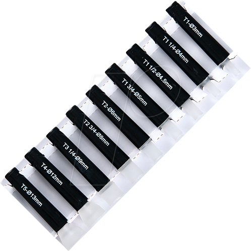 SCHI 600999999 - Lampenauszieher 9er Set T1-T1 1/4-T1 1/2-T1 3/4-T2-T2 3/4-T3 1/4