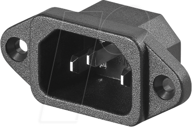 KES 1 S - Kaltgeräte Einbaustecker C14