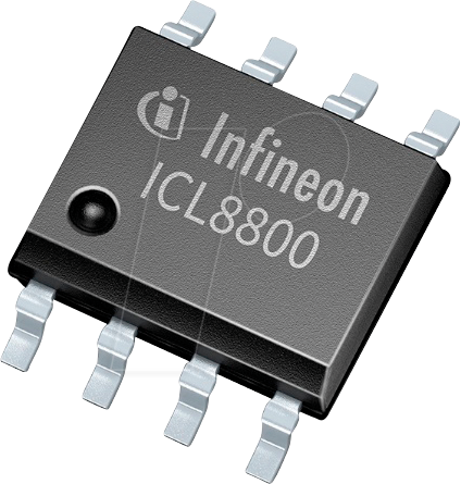 ICL8800XUMA1 - Single Flyback-LED-Controller, 150KHZ, PG-DSO-8