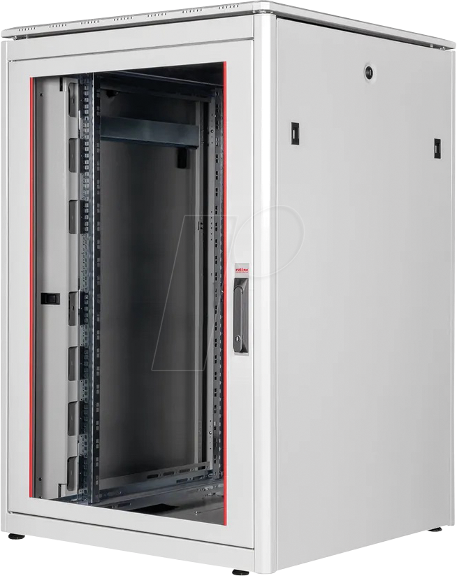 ROLINE 26210051 - 19'' Netzwerkschrank, 22 HE, 800mm Tiefe, grau