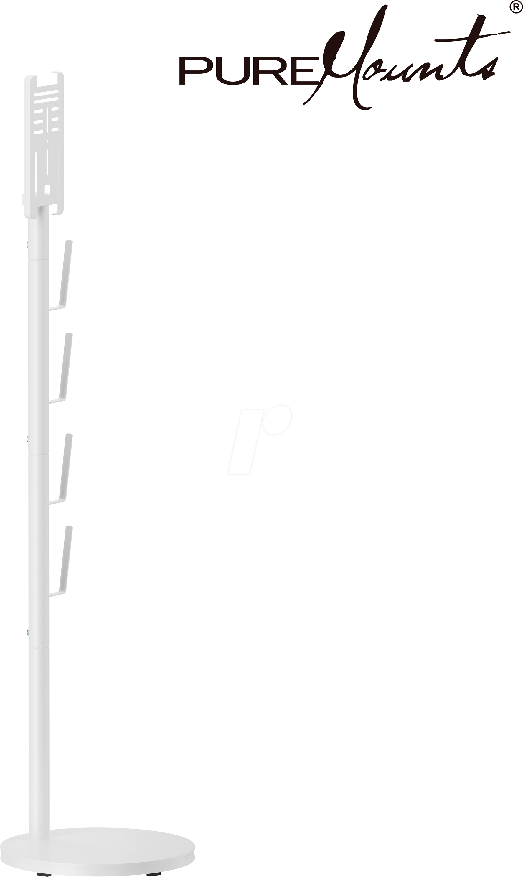 PM-VAC-81 - Puremounts Staubsaugerständer universell, weiß