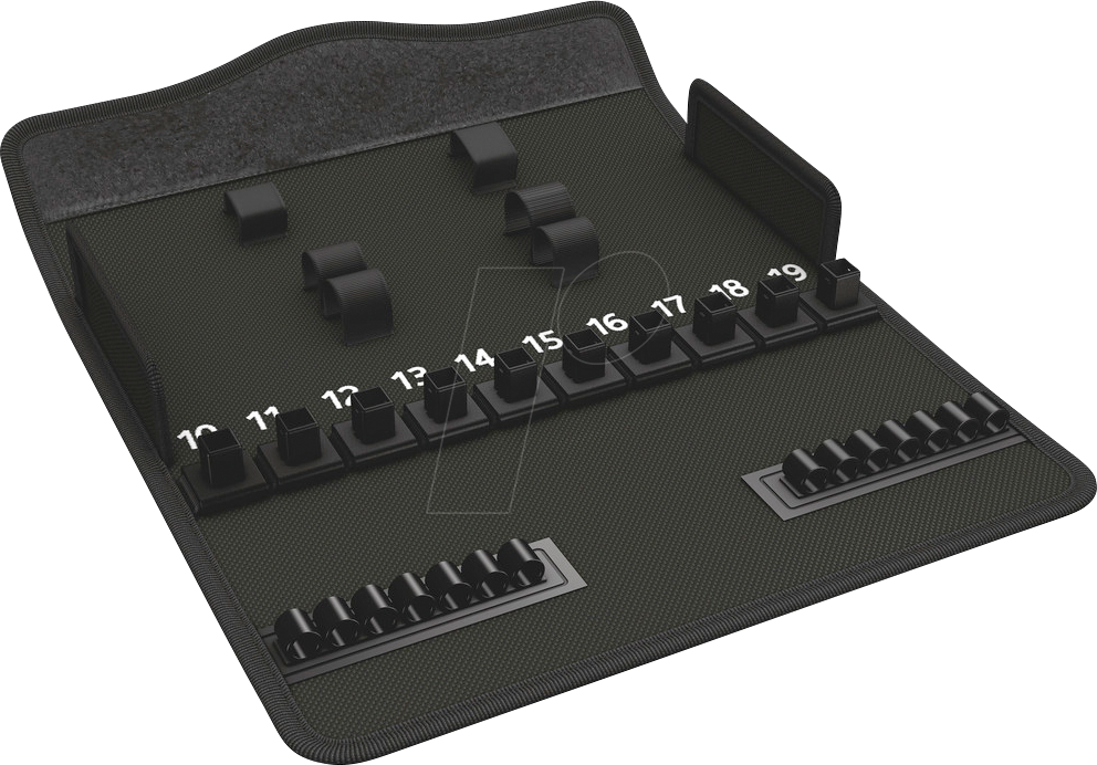 WERA 05136470001 - Textile Box, leer, 302 x 126 x 50 mm